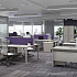 Бенч-система стол на металлокаркасе								 на Office-mebel.ru 3