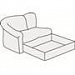 Мягкая мебель для офиса Элемент угловой с выдвижным ящиком 7В на Office-mebel.ru
