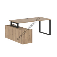 Стол с тумбой EQCT 19814 на Office-mebel.ru