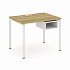 Стол рабочий с подвесной тумбой с одной открытой нишей CN.SP-101 на Office-mebel.ru 1