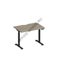 Стол письменный на электроприводе с вырезом А2 БГ 001.2 БП на Office-mebel.ru
