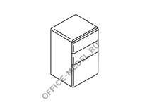 Шкаф с полками PVSIR3 на Office-mebel.ru