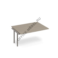 Секция стола для переговоров с кабель-каналом METAL ТМ М1 155-1 на Office-mebel.ru