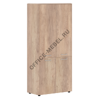 Шкаф с глухими средними и малыми дверьми DHC 85.3 на Office-mebel.ru