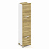 Шкаф одна узкая секция, 5 ниш ( 2 фасада ЛДСП  на 2  и 3  ниши)  CN.STU-512 A на Office-mebel.ru 1