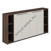 Шкаф средний (2 шт) с 2-мя стеллажами RF.405.DA.PG.DA на Office-mebel.ru