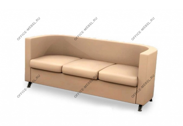 Мягкая мебель для офиса Трехместный диван 3 на Office-mebel.ru