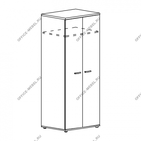 Шкаф для одежды глубокий А4 9311 на Office-mebel.ru
