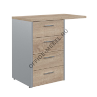 Тумба мобильная OLC 4D.2 на Office-mebel.ru
