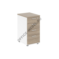 Тумба приставная с 4 ящ. с замком 	MX.402 на Office-mebel.ru
