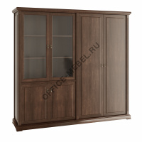 Шкаф для бумаг с гардеробом *штанга Композиция 8 на Office-mebel.ru