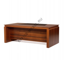 EUR Стол письменный прямой ОРЕХ E201N P02 на Office-mebel.ru