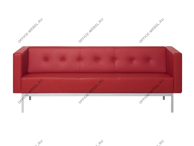 Мягкая мебель для офиса 3-х местный диван Зипо на Office-mebel.ru