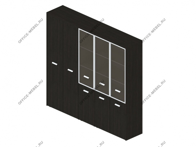 Шкаф комбинированный Бонд 220х208 на Office-mebel.ru