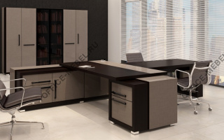 Grace - Кабинеты руководителя из материала ЛДСП из материала ЛДСП на Office-mebel.ru