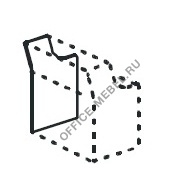 Опора для прямых модулей одинарная (левая/правая) SL-side(L/R) на Office-mebel.ru