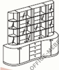 Шкаф PVPEGA1 на Office-mebel.ru