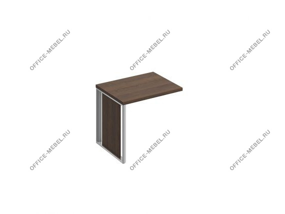 Брифинг-приставка с декоративной вставкой БР 1410 на Office-mebel.ru