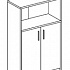 Шкаф-стеллаж 04892 на Office-mebel.ru 1