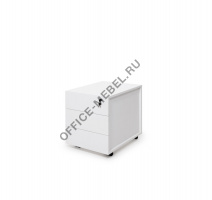 Тумба подкатная 103 101 white на Office-mebel.ru