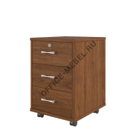 Тумба подкатная с 3 ящиками TRD296303 на Office-mebel.ru