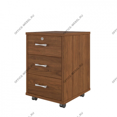 Тумба подкатная с 3 ящиками TRD296303 на Office-mebel.ru