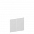 Дверь стеклянная низкая 14.0 (2 шт) на Office-mebel.ru 1