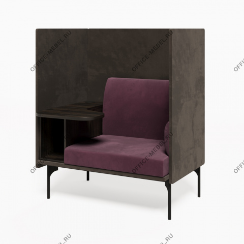 Мягкая мебель для офиса Диван одноместный BRG-1 на Office-mebel.ru