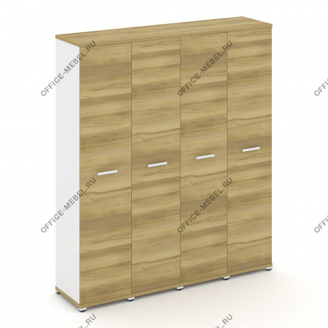 Шкаф четыре узкие секции, 5 ниш (4 фасада ЛДСП, 5 ниш) CN.STU-548 A на Office-mebel.ru