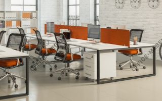 Lavoro O - Офисная мебель для персонала серого цвета серого цвета на Office-mebel.ru
