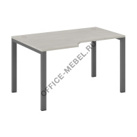 Стол эргономичный л\п на металлоопорах NLN36322434 на Office-mebel.ru