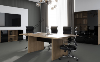 KANON - Кабинеты руководителя из материала ДСП Flax из материала ДСП Flax на Office-mebel.ru