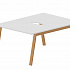 Cтол bench отдельный AW2TV128 на Office-mebel.ru 1