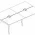 Рабочая станция (4х120) АЛ 9176-2 на Office-mebel.ru 1