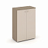 Шкаф средний широкий (2 средних фасада ЛДСП) ES.ST-2.3 на Office-mebel.ru 1