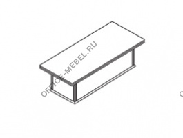 Стол кофейный PVFAL140T на Office-mebel.ru