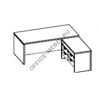 Стол CaCFT1820(L/R) на Office-mebel.ru