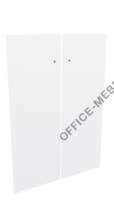 Комплект средних стеклянных дверей 19555 на Office-mebel.ru