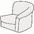 Мягкая мебель для офиса Элемент угловой одноместный 1Б на Office-mebel.ru 1