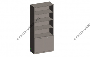Стеллаж с малыми дверьми JNS939.U727 на Office-mebel.ru