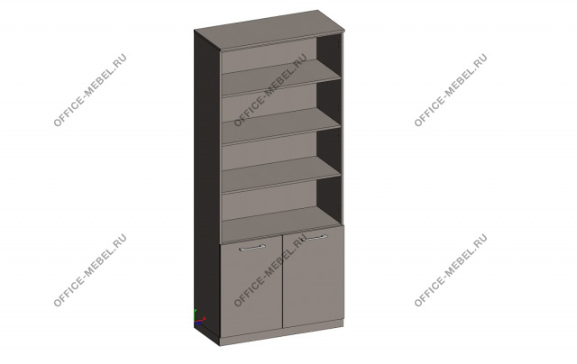 Стеллаж с малыми дверьми JNS939.U727 на Office-mebel.ru