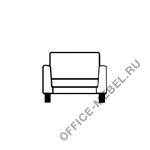 Мягкая мебель для офиса Кресло Берлин Бр. 006.01 на Office-mebel.ru