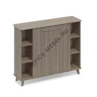 Шкаф средний полузакрытый греденция ТМ 342 на Office-mebel.ru