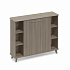 Шкаф средний полузакрытый греденция ТМ 342 на Office-mebel.ru 1