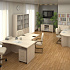 Стеллаж дв/стек матов KSU-1.7 Лев/Пр на Office-mebel.ru 2