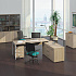 Шкаф закрытый со стеклом Т2568 на Office-mebel.ru 3