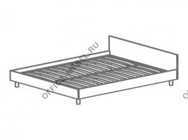 Кровать двуспальная Т-405 на Office-mebel.ru