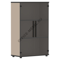 Шкаф со стеклянными дверьми UMCS 77.2 на Office-mebel.ru