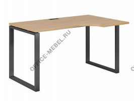 Стол криволинейный 1,4м. П/Л на О образном EVL106DX/О/60*30 на Office-mebel.ru