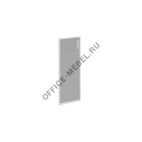 Дверь стеклянная л\п тонированная в алюминиевой раме В 522L ХР  на Office-mebel.ru